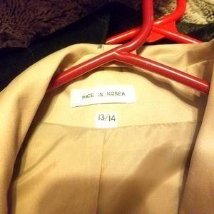Tan Trench coat new with tag